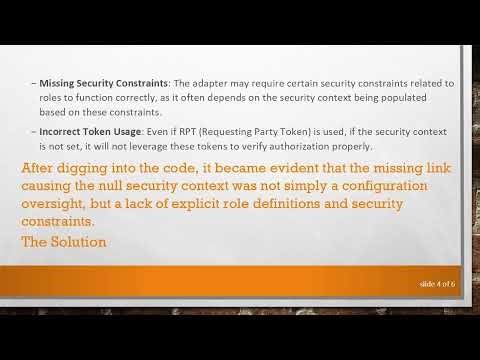 Solving the KeycloakSecurityContext is Null Issue in Spring Boot Integration with Keycloak