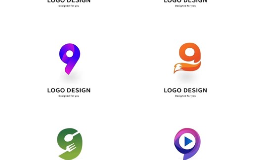 数字9的奇妙变身：创意无限的LOGO设计大揭秘