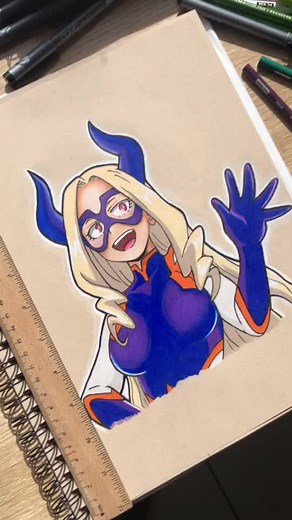 Mt Lady Anime Drawing Tutorial