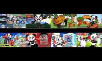 Mix of 8 videos from youtube : All 35 Combo Panda Episodes playing at once