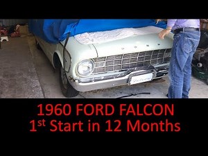 1960 XK Ford Falcon First Start and Drive Cruise in 12 Months