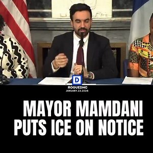America’s Mayor says that NYC programs such as Pre-K are available to ALL New Yorkers and puts Trump’s government-funded militia, aka ICE, on notice. | Rogue DNC