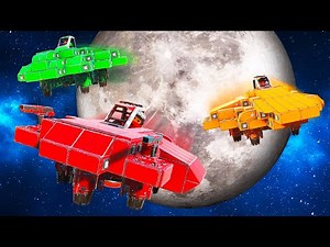 CRAZY UFO BUILD CHALLENGE! - Trailmakers