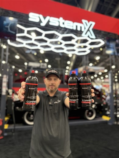 System X® Ceramic Protection on Instagram: "What a kickoff! 🔥 Day one had it all — packed crowds, insane energy, and the debut of the NEW System X Correct Line. From live demos to epic builds, this launch is one we’ll never forget. 🚀 #sema2025 #systemx #carcarerevolution #gasmonkeygarage #ceramiccoating"