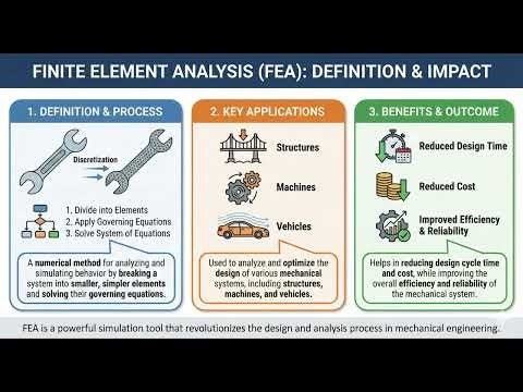 Finite Element Analysis FEA#gate2027 #gate #Define #job #Exam #interview #interviewquestions