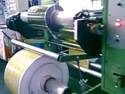 Laminadora, BOPP /PE/ PET , impresora flexográfica, kit-laminação, com doctor blade