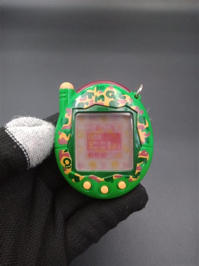 SKU B1071P13329 TA5 | Bandai Tamagotchi V3 Connection Camouflage Green - Etsy