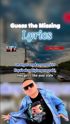 Andrew E - Binibirocha | (Guess the Missing Lyrics)