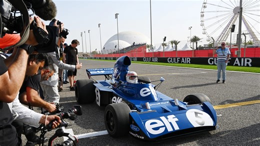 Scots racing legend drives iconic F1 car 'for the last time'