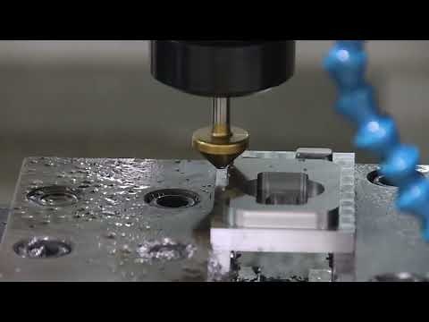 CNC銑床乙級術科202 高清加工過程(CNC machining process)