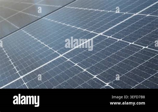Photovoltaic modules capture sunlight to produce renewable electricity at solar energy plant. Industrial equipment for sustainable power supply and environmental protection under sun rays Stock Video Footage - Alamy