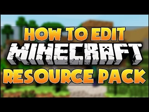 How To Edit Minecraft Resource/Texture Packs 1.8