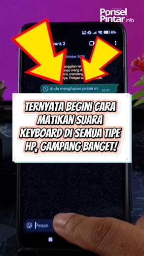 Ternyata begini cara matikan suara keyboard di semua tipe HP, gampang banget! #trikandroid #tipsdantrik #android #tutorial #fyp | Ponsel Pintar info | Facebook