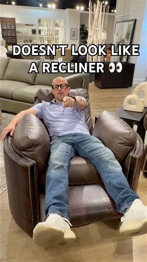 This Doesn’t Look Like a Recliner 👀 #Recliner