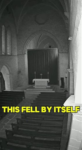 Altar Curtain Fell on Church CCTV (1999)