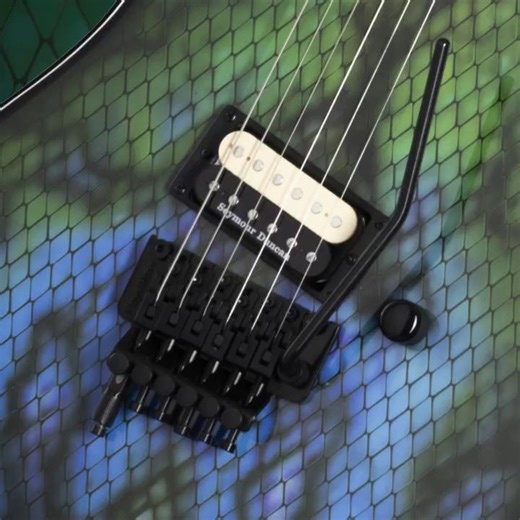 Rip some ssssssick shreds on the Baretta, Custom Graphics, “Viper.” 🐍 https://ow.ly/USeE50WUaFQ #guitarart #artoftheshred | Kramer Guitars USA