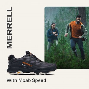 The Moab Speed is a lightweight, protective hybrid designed to give you the confidence to tackle any trail. | Merrell