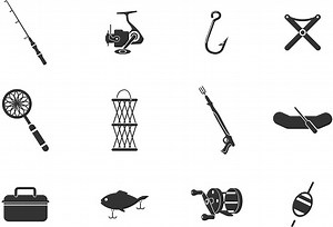 Angeln icon-set