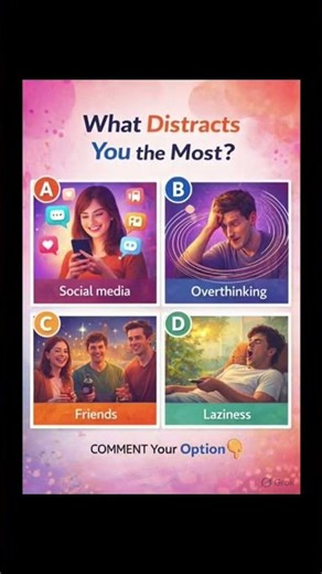 What Distracts You The Most? 🤔 | Psychology Test #shorts