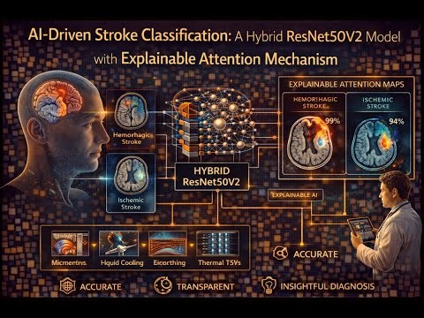 AI Driven Stroke Classification A Hybrid ResNet50V2 Model with Explainable Attention Mechanism