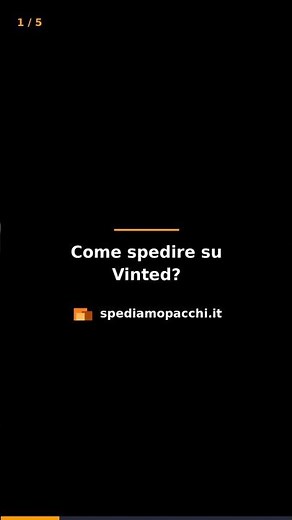 Come spedire su Vinted? #corriere #aziendali #logistica #spedizioni