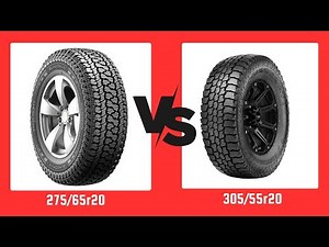 Tire Size 275/65r20 vs 305/55r20