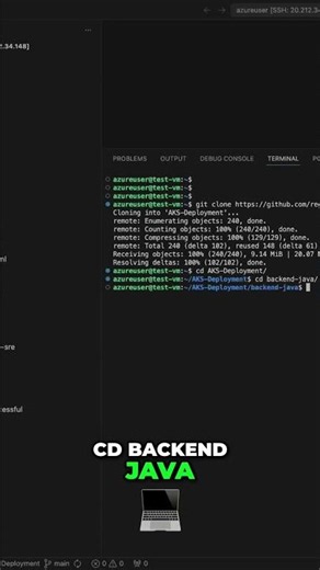 Clone Code FAST: VS Code Terminal Tricks You NEED! #shorts