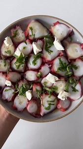 octopus sashimi (recipe from the book “Umai” #japanesefood #lunchtime #sashimi #easymeals #lunchtime | stephh_lau