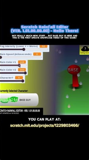 Scratch Rainfall Editor (VER. 1.01.00.00.00) - Hello There!