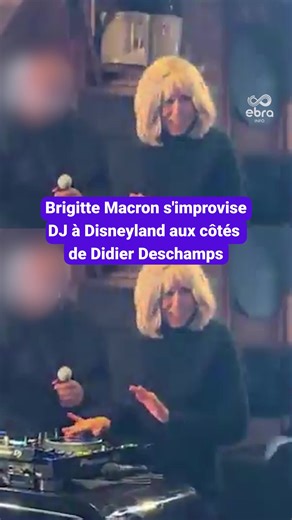 Ce mercredi 14 janvier, Brigitte Macron a accompagné 300 enfants malades à Disneyland Paris dans le cadre de l'opération Pièces Jaunes. Aux côtés de Didier Deschamps, la Première dame est passée derrière les platines pour s'improviser DJ. #ebrainfo #sinformersurtiktok #brigittemacron #piecesjaunes #disneyland