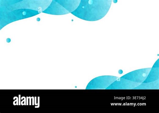 Blue Watercolor Abstract Wavy Background Motion Graphic Stock Video Footage - Alamy