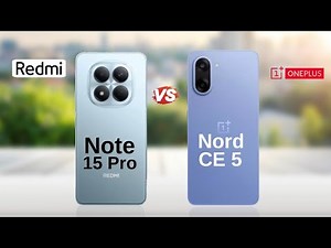 Redmi Note 15 Pro vs OnePlus Nord CE 5 || Full Comparison