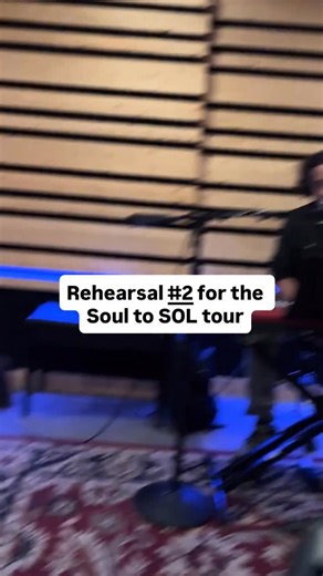 95K views · 29K reactions | Second rehearsal for the Soul to SOL Tour...