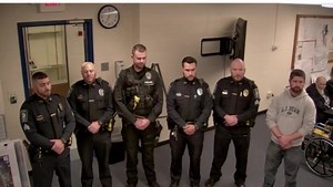 4.7K views · 178 reactions | A clip from last night’s town council meeting, where Chief Bouchard recognized Sergeant Byers, Sergeant Zappala, Detective Mannon, Officer Laliberte, Officer McCluskey, Dispatcher Smith, and Highway DPW Crew Chief Tom Bartula for their actions on October 17th. All went above and beyond to help a Hooksett family in their time of need. We are so proud of them and of their true compassion for this community. | Hooksett Police Department | Facebook