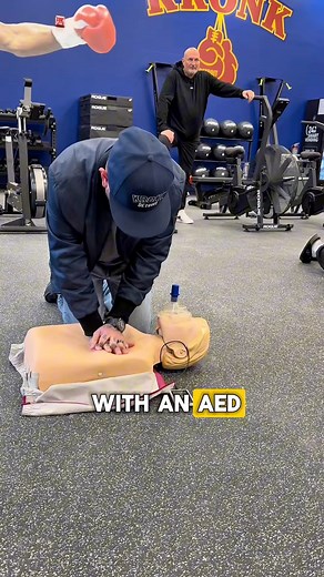 4.8K views · 79 reactions | Training champions in and out of the ring. 壘❤️ Lt. Mercer from DFD’s Training Division led a CPR & AED training session for the team at KRONK Gym, helping them officially become HEARTSafe. You can be too! Sign up for a free hands-only CPR class today at detroitmi.gov/DFD | Detroit Fire Department | Facebook