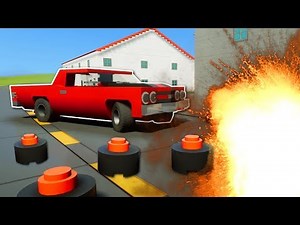 LEGO LAND MINE RACE! - Brick Rigs Gameplay & Multiplayer Race!