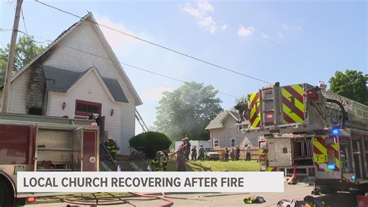 Suspect charged with arson in Des Moines church fire