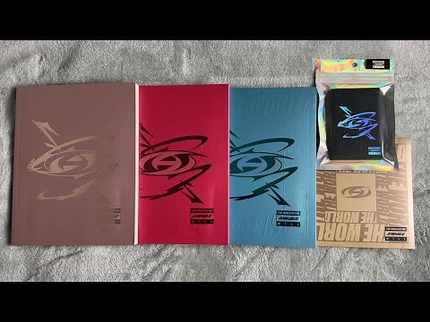♡Unboxing ATEEZ 에이티즈 2nd Album The World EP.FIN : WILL (A, Diary, Z, Digipack & Platform Ver.)♡