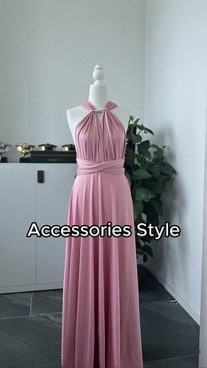 Simple Style with Accessory: Infinity Dress Tutorial