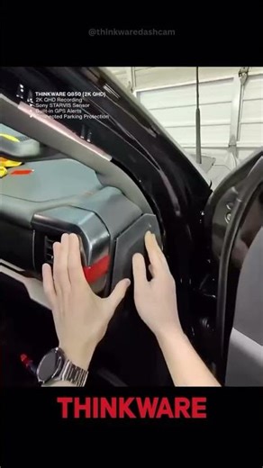 Installing Thinkware Q850 🚗Everyday driving, elevated ✨2K clarity for real road detail 🎥Smart