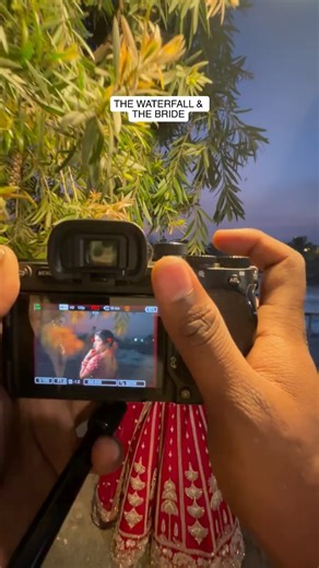 Prince Yadav | The Bride & The waterfall . . Behind-the-scenes magic in the making! Witnessing the beautiful journey to our bride's final look. This is... | Instagram
