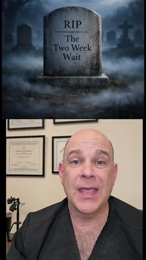 Steven Palter on Instagram: "the #2ww or two week wait for a pregnancy test after #ivf needs to retired ! new study confirms value if testing as early as 7 days post transfer. let me know in comments if your center or you test early like i do ! #ttc #infertility #pregnancytest"