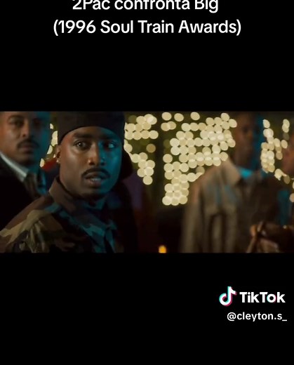 2Pac Confronts Biggie Smalls at 1996 Soul Train Awards