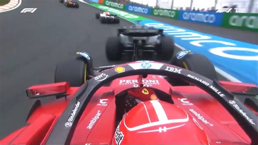BOTECO F1 por Sérgio Siverly | Caraca! Olha essa ultrapassagem do Charles Leclerc em cima do George Russell no início do GP da Holanda! 😱 🎥: Formula One Management (FOM)... | Instagram