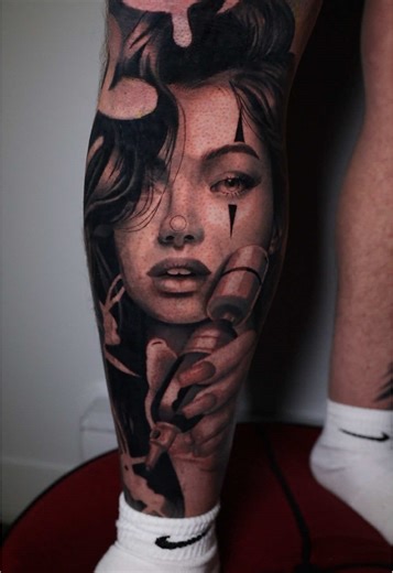 Realism Tattoo Art: Chicano Girl & Cool Themes