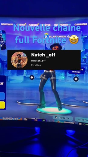New channel dedicated entirely to Fortnite @Natch_off