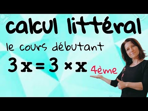 Calcul littéral = calculer avec des lettres. Abonnement gratuit donc abonne-toi 🔔 👍🏻