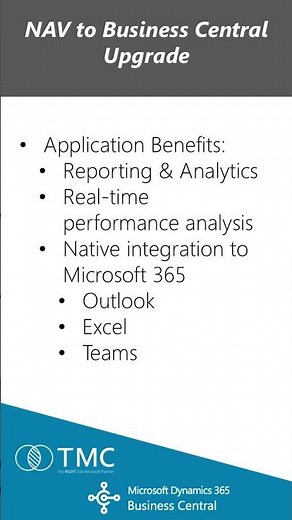 What NAV Users Gain with Business Central? #businesscentral #dynamics365 #msdyn365bc