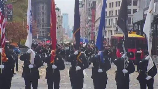 Thousands come out for NYC Veterans Day Parade