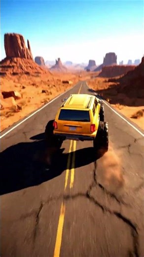 Extreme Car Fall Challenge 🚗💥 | Car Survives Impossible Obstacles on Dangerous Road